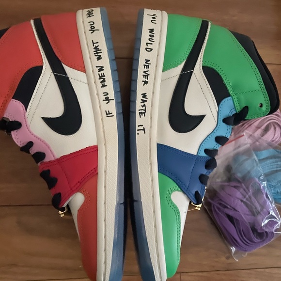 Authentic Rare Melody Ehsani Retro 1 Jordan Women’s size 7 - Picture 7 of 13